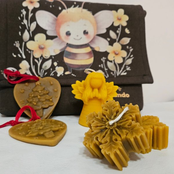 Velas personalizadas cera artesana Vamos Aunando