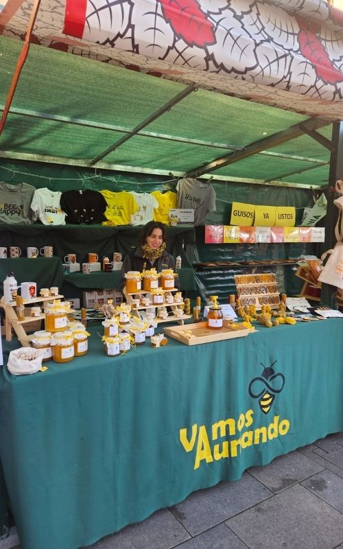 Vamos Aunando Feria Munguia Miel artesana pura de abeja