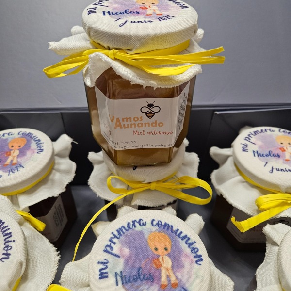 Tarros Miel artesana Personalizados